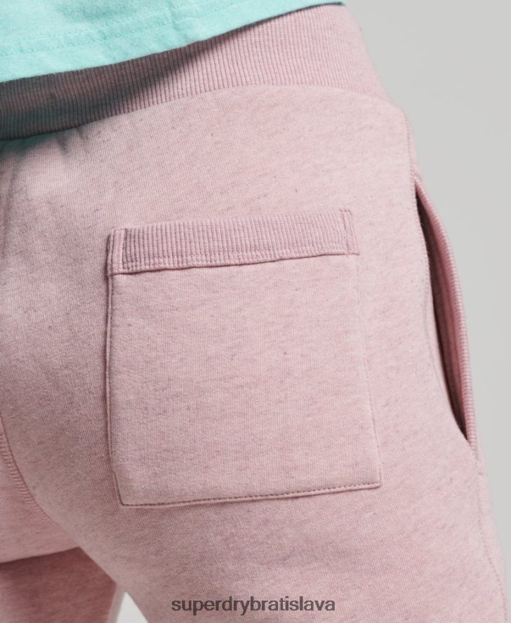 Superdry ženy Kolegiátni bežci v štýle vintage skriptu 6B4ZTR6577 oblečenie Ružová