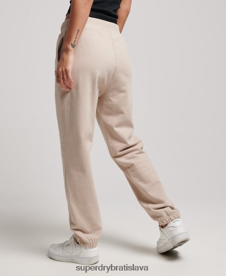 Superdry ženy core joggers 6B4ZTR3905 oblečenie béžová