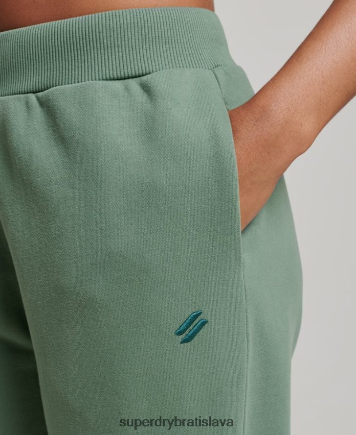 Superdry ženy jadrové výškové joggery 6B4ZTR3901 oblečenie zelená
