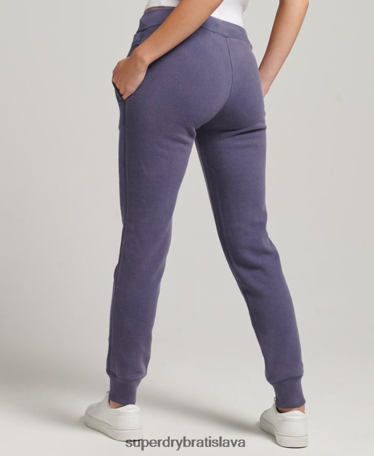 Superdry ženy pride & craft joggers 6B4ZTR3907 oblečenie tmavomodrá