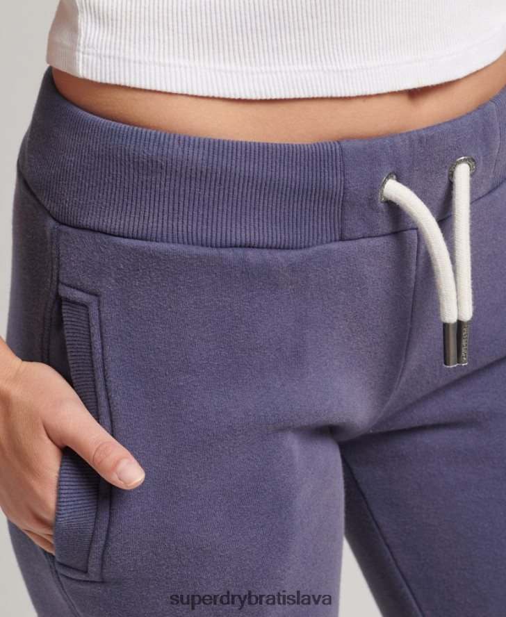 Superdry ženy pride & craft joggers 6B4ZTR3907 oblečenie tmavomodrá