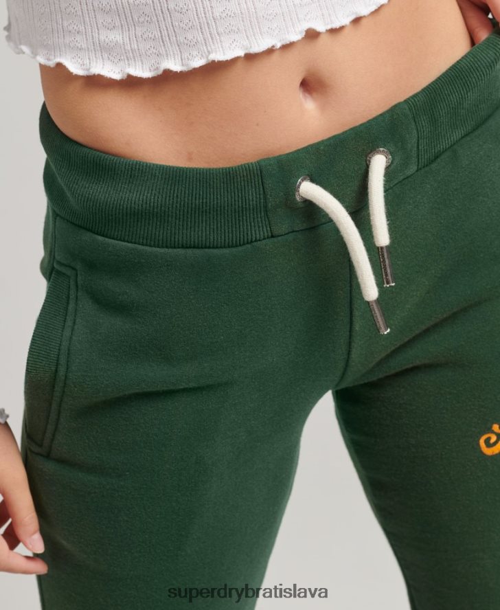 Superdry ženy pride & craft joggers 6B4ZTR3910 oblečenie zelená