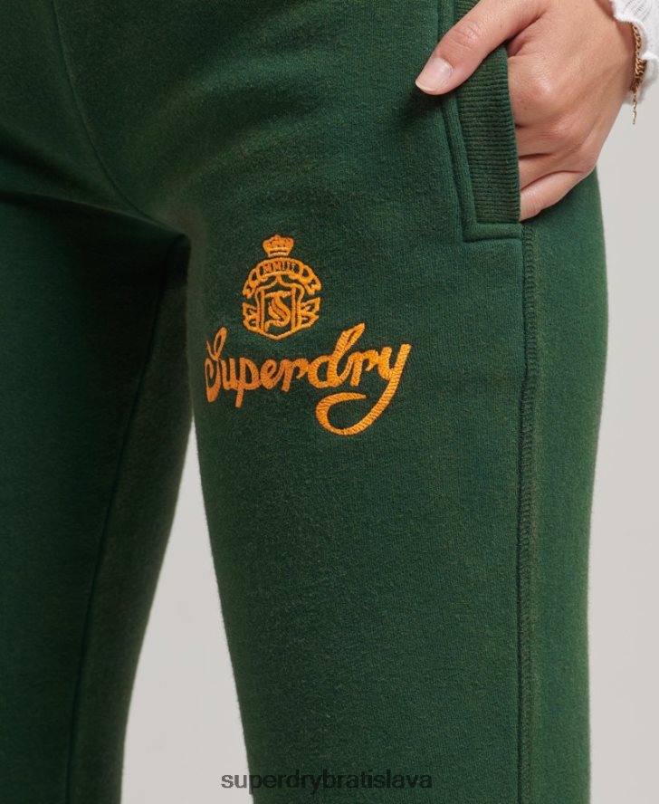 Superdry ženy pride & craft joggers 6B4ZTR3910 oblečenie zelená