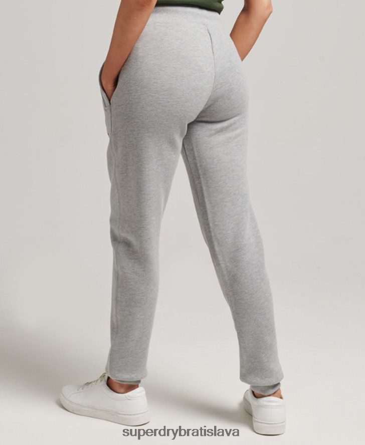 Superdry ženy pride & craft joggers 6B4ZTR3918 oblečenie sivá