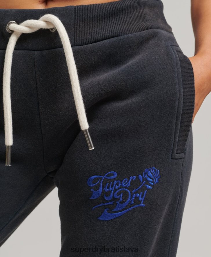 Superdry ženy pride & craft joggers 6B4ZTR3922 oblečenie námorníctvo