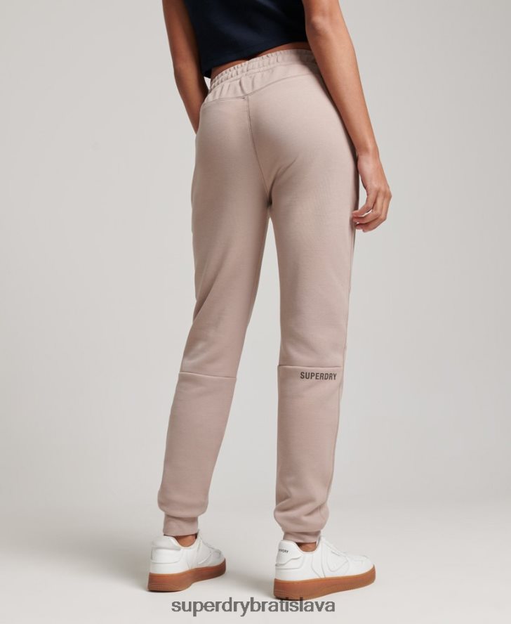 Superdry ženy tech joggerov 6B4ZTR3897 oblečenie svetlo šedá