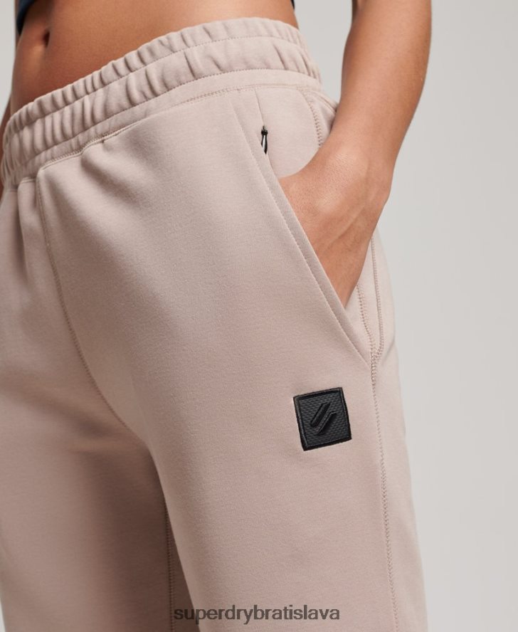 Superdry ženy tech joggerov 6B4ZTR3897 oblečenie svetlo šedá