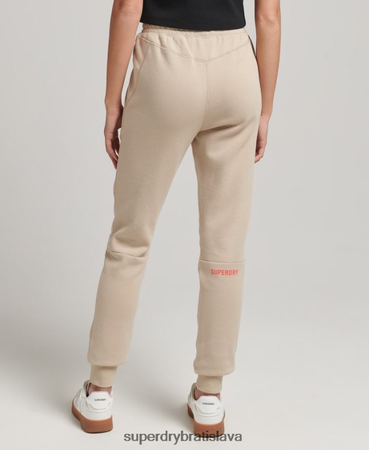 Superdry ženy tech joggerov 6B4ZTR3917 oblečenie béžová