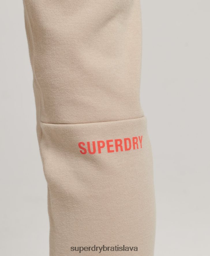 Superdry ženy tech joggerov 6B4ZTR3917 oblečenie béžová