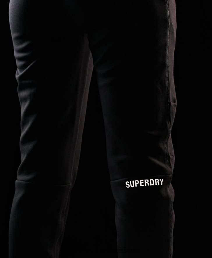 Superdry ženy tech joggerov 6B4ZTR3921 oblečenie čierna