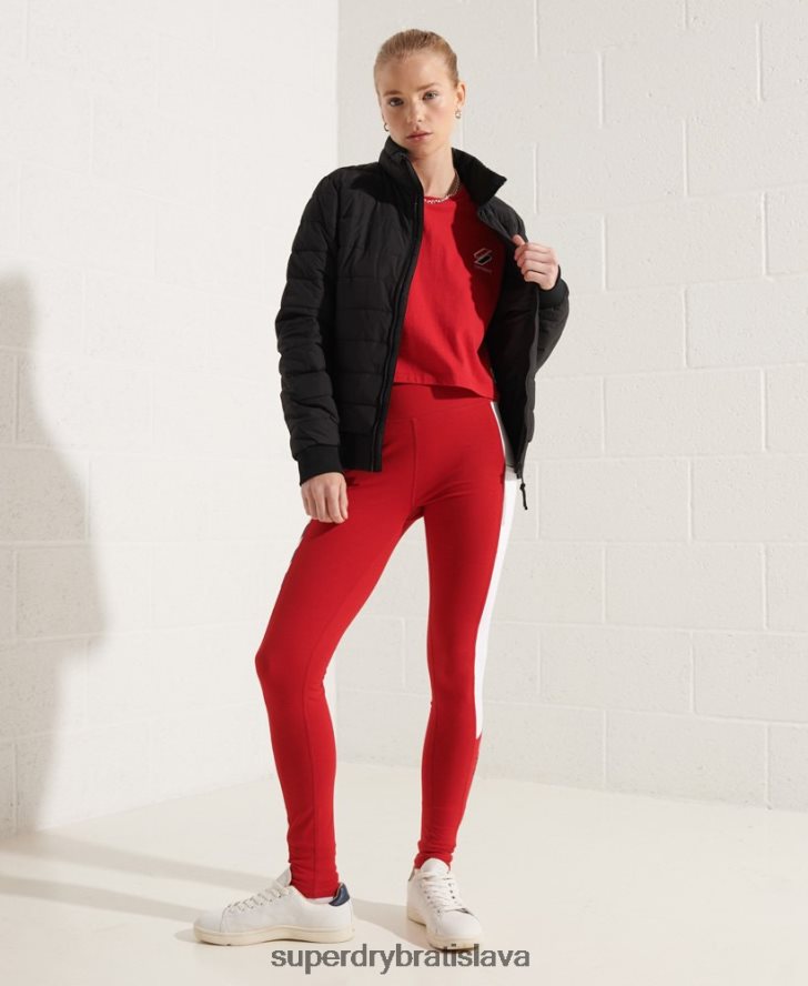 Superdry ženy Fuji bomber bunda 6B4ZTR5713 oblečenie čierna