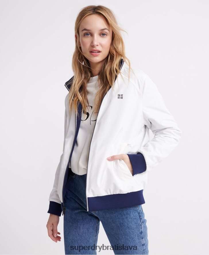 Superdry ženy Základná bunda 4 v 1 s dlhým rukávom 6B4ZTR3857 oblečenie krém