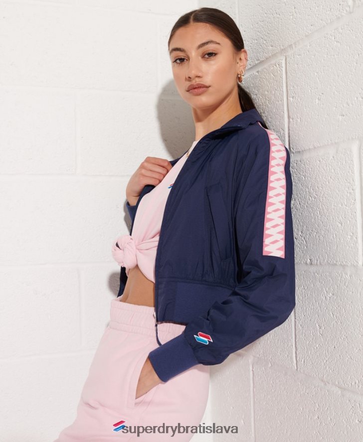 Superdry ženy bunda code energy sd-windrunner 6B4ZTR5510 oblečenie námorníctvo