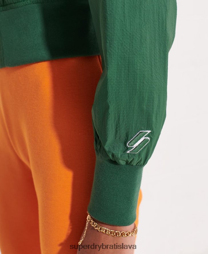 Superdry ženy bunda code energy sd-windrunner 6B4ZTR5698 oblečenie zelená