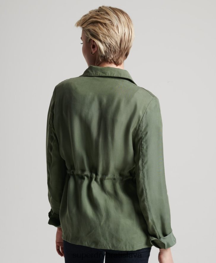 Superdry ženy bunda cupro m65 6B4ZTR3544 oblečenie zelená