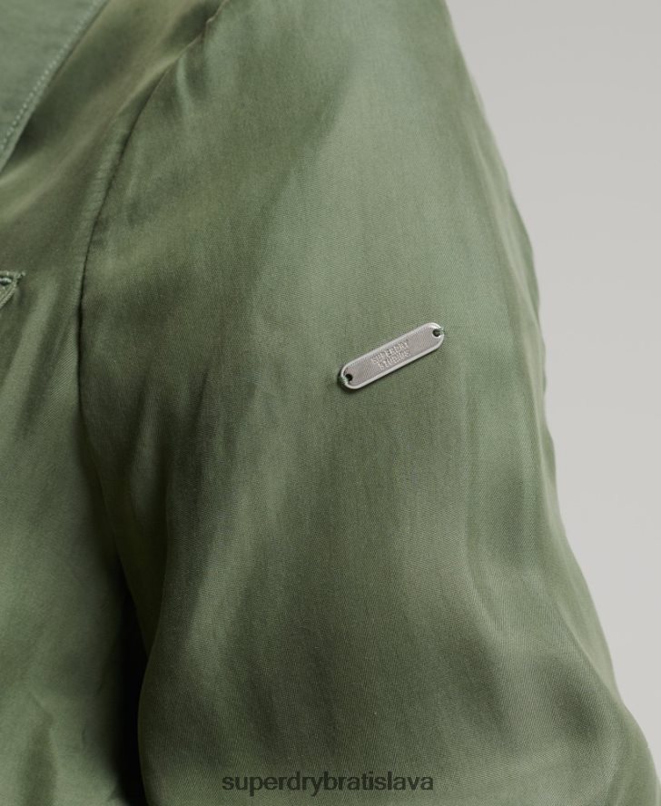 Superdry ženy bunda cupro m65 6B4ZTR3544 oblečenie zelená