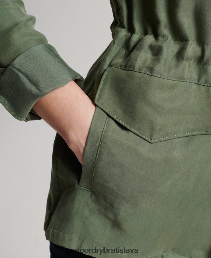 Superdry ženy bunda cupro m65 6B4ZTR3544 oblečenie zelená