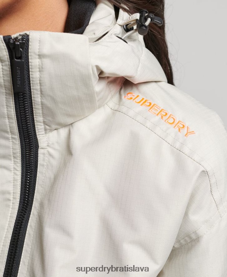 Superdry ženy bunda sd-windcheater 6B4ZTR3519 oblečenie sivá