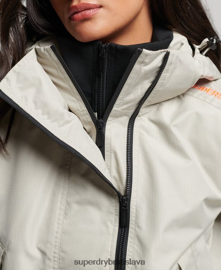 Superdry ženy bunda sd-windcheater 6B4ZTR3519 oblečenie sivá