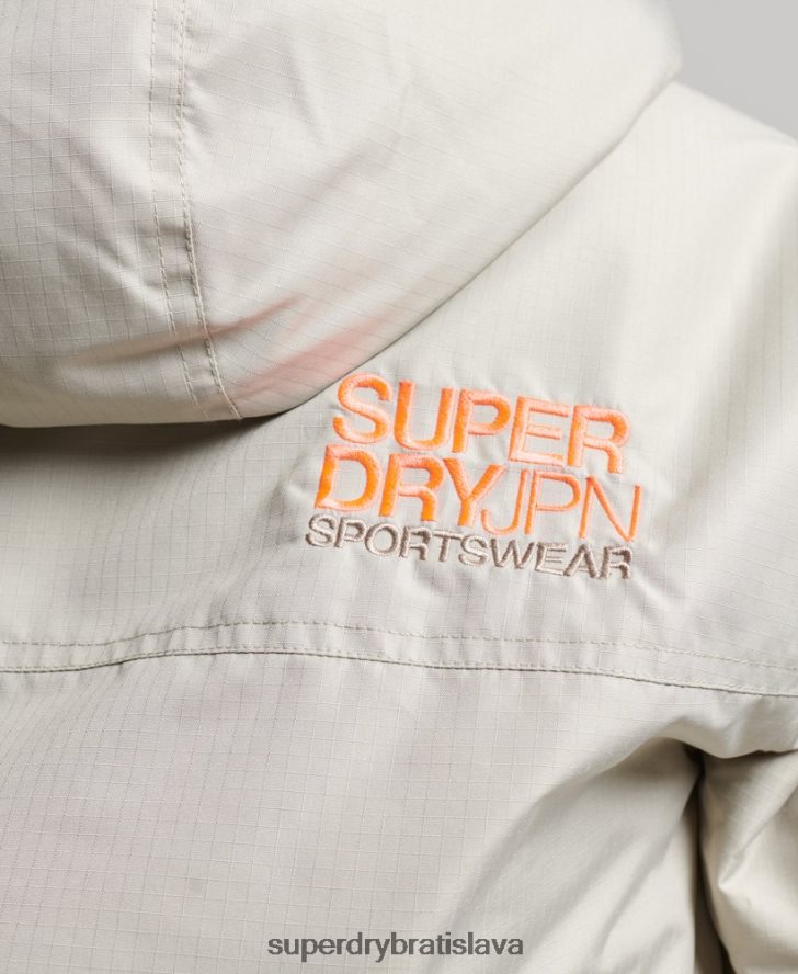Superdry ženy bunda sd-windcheater 6B4ZTR3519 oblečenie sivá