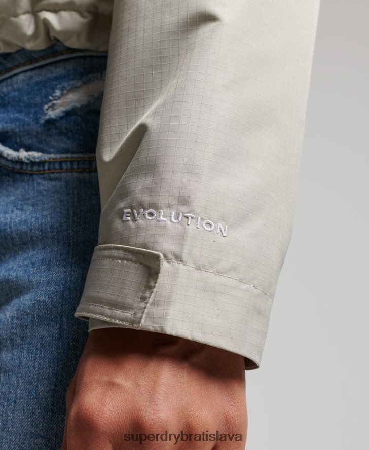 Superdry ženy bunda sd-windcheater 6B4ZTR3519 oblečenie sivá
