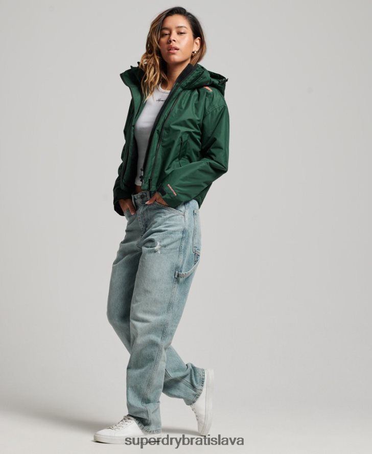 Superdry ženy bunda sd-windcheater 6B4ZTR3527 oblečenie zelená