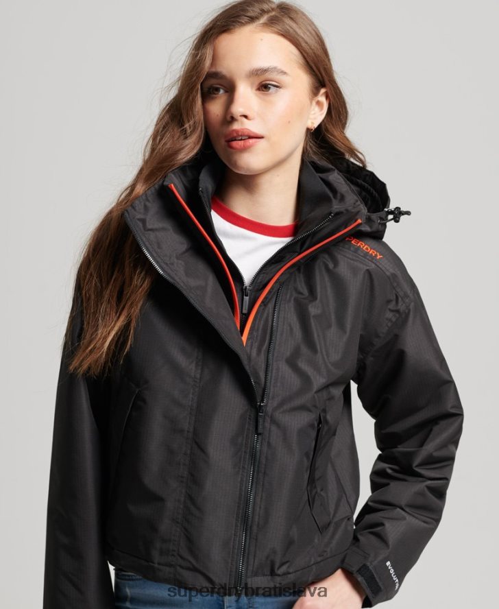 Superdry ženy bunda sd-windcheater 6B4ZTR3551 oblečenie čierna