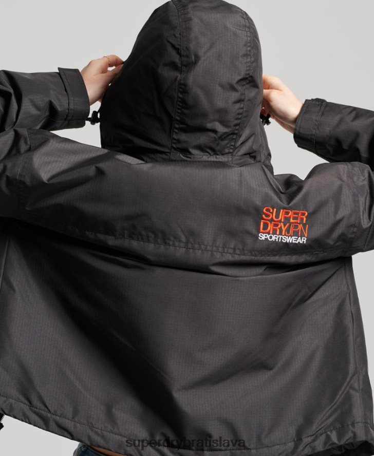 Superdry ženy bunda sd-windcheater 6B4ZTR3551 oblečenie čierna