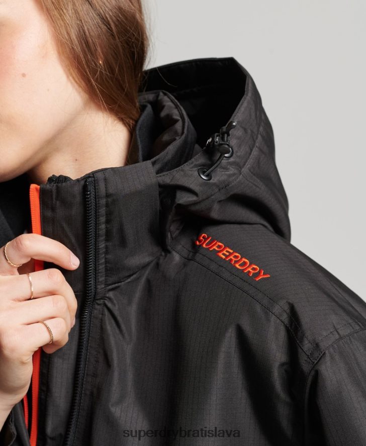Superdry ženy bunda sd-windcheater 6B4ZTR3551 oblečenie čierna
