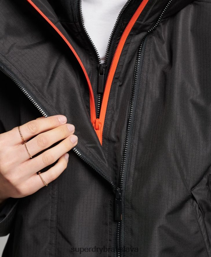 Superdry ženy bunda sd-windcheater 6B4ZTR3551 oblečenie čierna