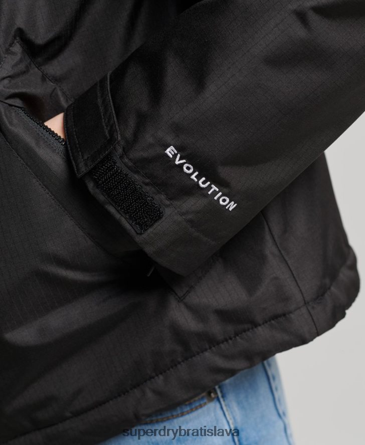 Superdry ženy bunda sd-windcheater 6B4ZTR3551 oblečenie čierna