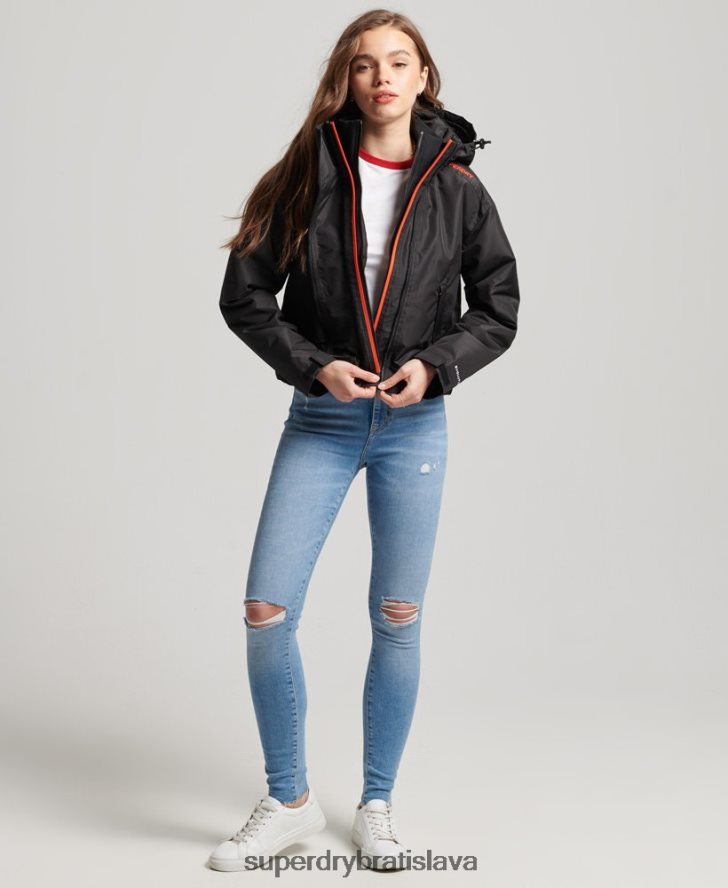 Superdry ženy bunda sd-windcheater 6B4ZTR3551 oblečenie čierna