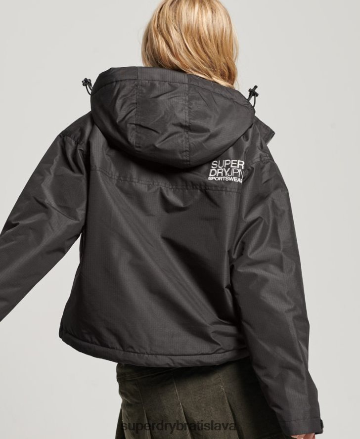 Superdry ženy bunda sd-windcheater 6B4ZTR3557 oblečenie čierna