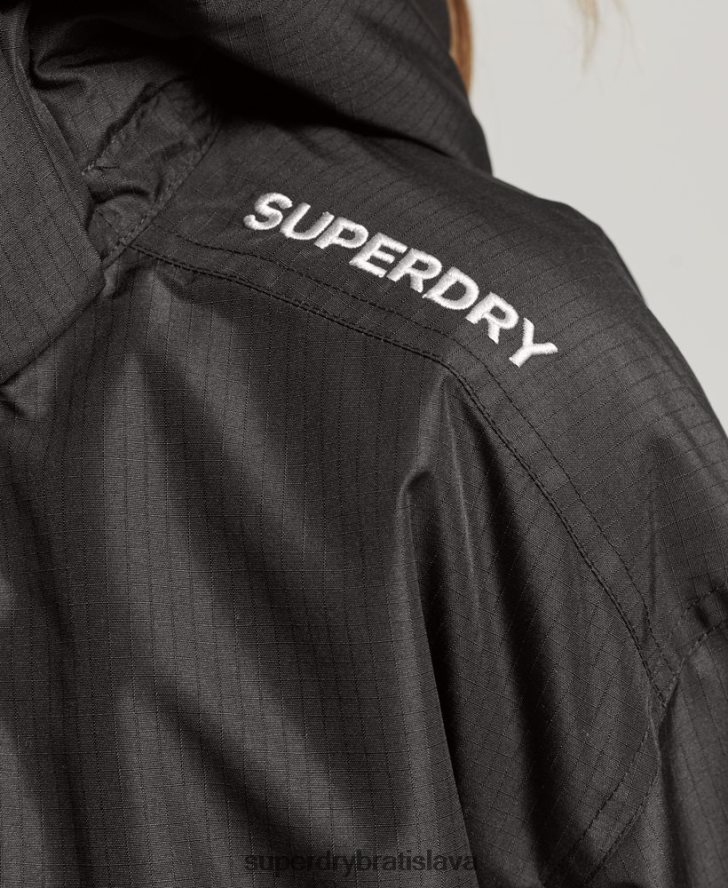 Superdry ženy bunda sd-windcheater 6B4ZTR3557 oblečenie čierna