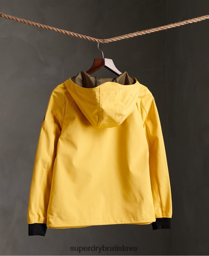Superdry ženy echo pláž cagoule 6B4ZTR5608 oblečenie žltá