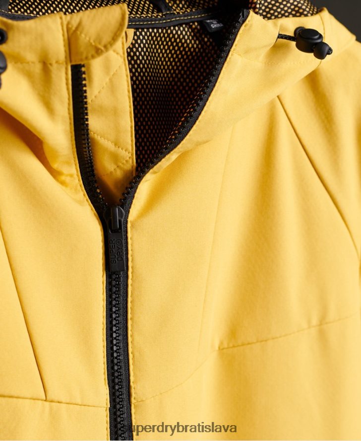 Superdry ženy echo pláž cagoule 6B4ZTR5608 oblečenie žltá