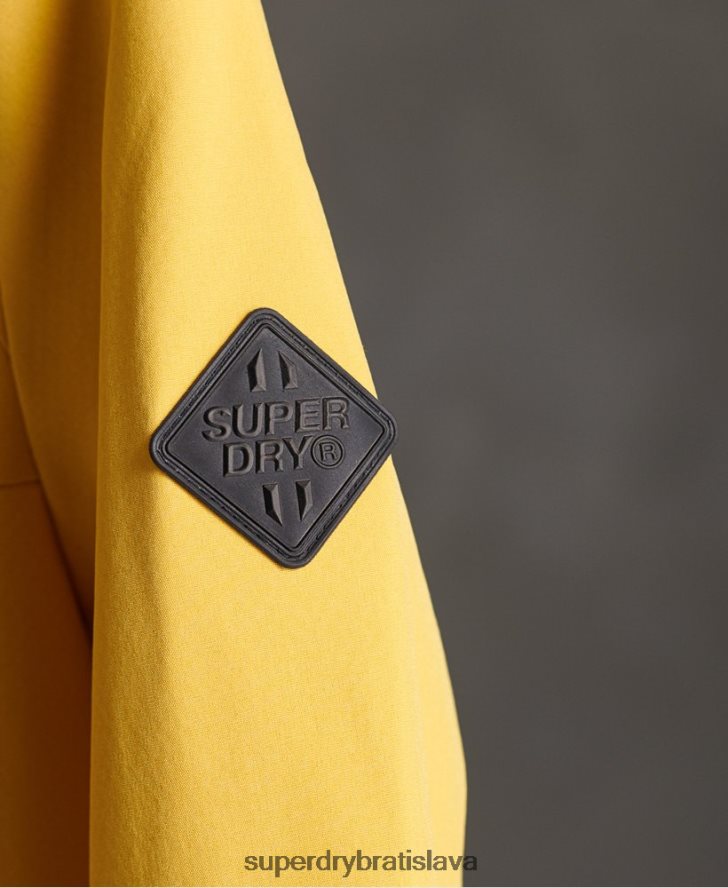 Superdry ženy echo pláž cagoule 6B4ZTR5608 oblečenie žltá