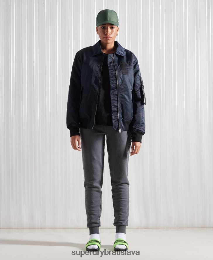 Superdry ženy energy ma2 bomber bunda 6B4ZTR5523 oblečenie námorníctvo