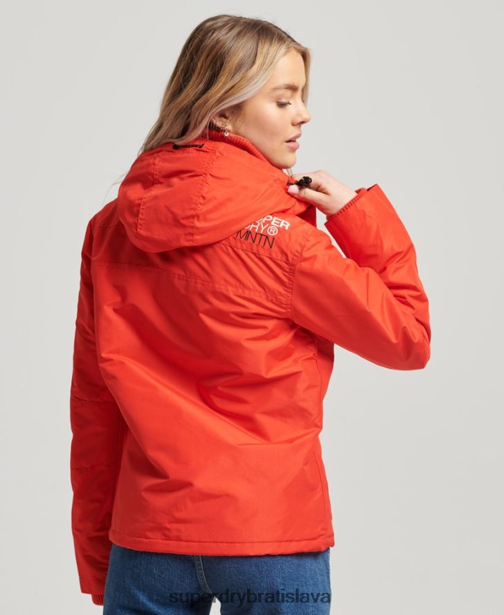 Superdry ženy horská sd-windcheater bunda 6B4ZTR3554 oblečenie červená
