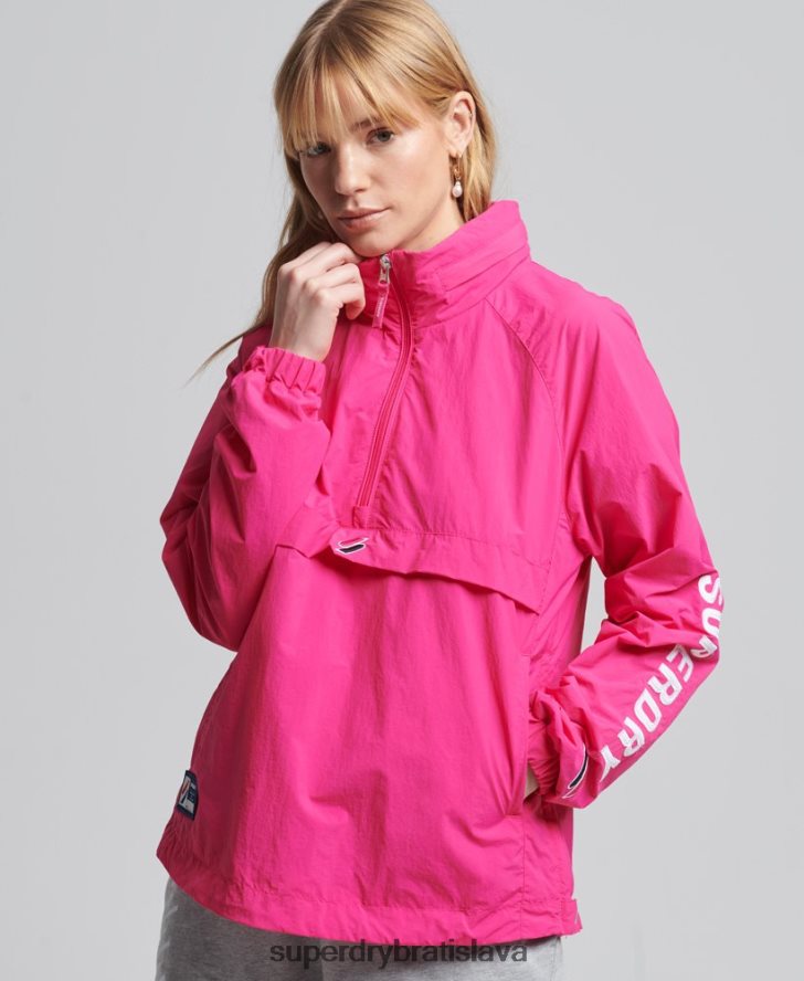 Superdry ženy kód zásadná grafická réžia 6B4ZTR5560 oblečenie Ružová