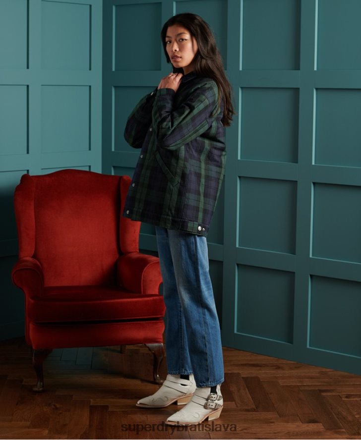 Superdry ženy limitovaná edícia dry cruiser bundy 6B4ZTR5550 oblečenie čierna