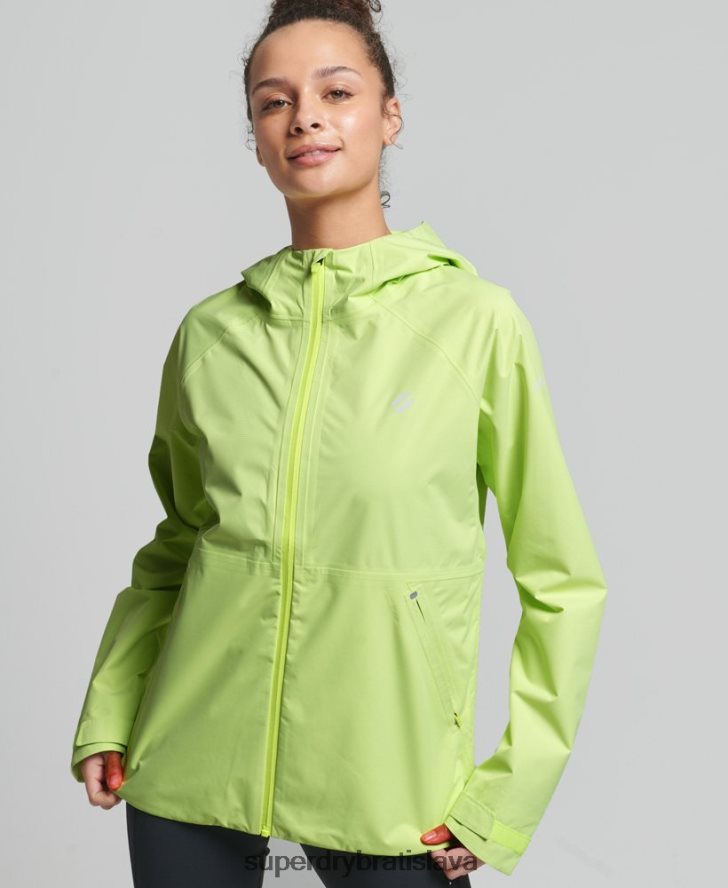 Superdry ženy nepremokavá bunda 6B4ZTR5500 oblečenie žltá