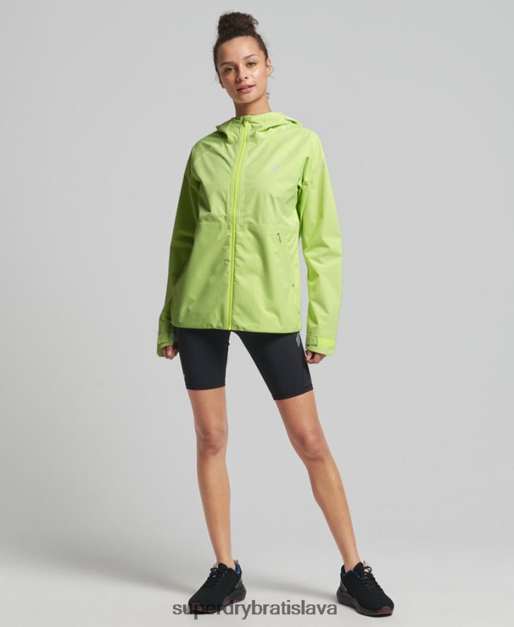 Superdry ženy nepremokavá bunda 6B4ZTR5500 oblečenie žltá