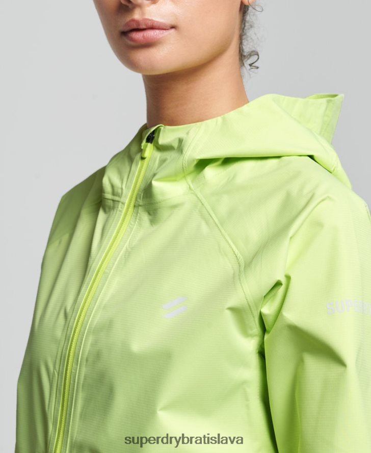 Superdry ženy nepremokavá bunda 6B4ZTR5500 oblečenie žltá