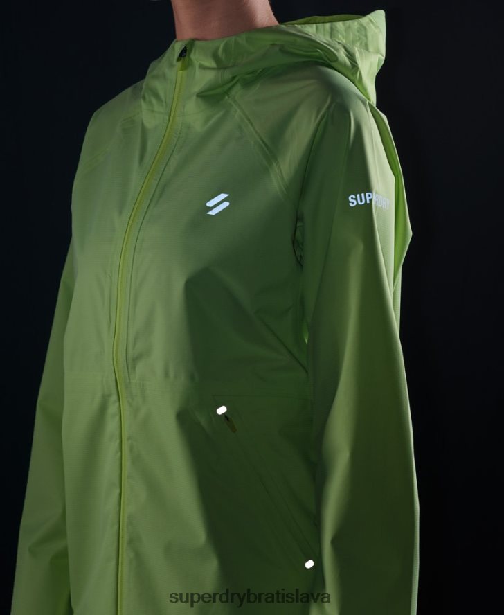 Superdry ženy nepremokavá bunda 6B4ZTR5500 oblečenie žltá