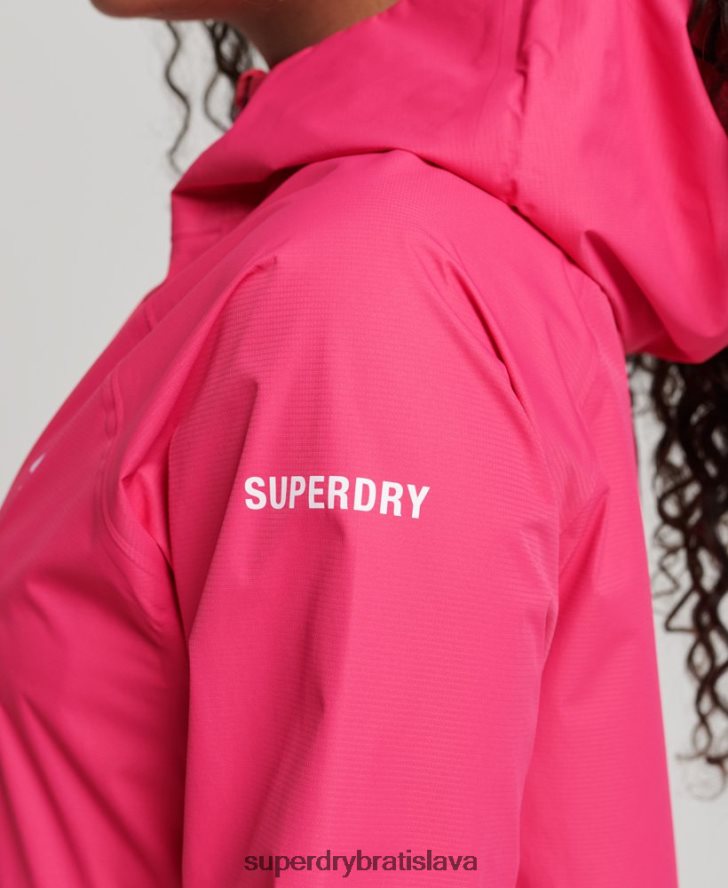 Superdry ženy nepremokavá bunda 6B4ZTR5617 oblečenie Ružová
