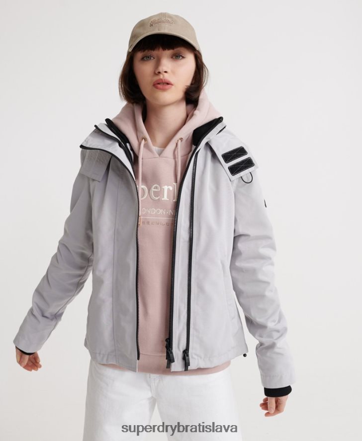 Superdry ženy osmanská technická sd-vetrovka 6B4ZTR5704 oblečenie krém