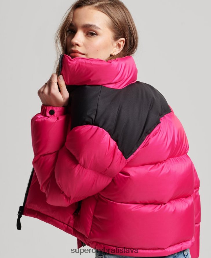Superdry ženy športová bunda s kódom 6B4ZTR5491 oblečenie Ružová