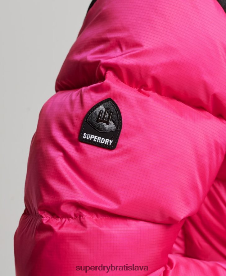 Superdry ženy športová bunda s kódom 6B4ZTR5491 oblečenie Ružová