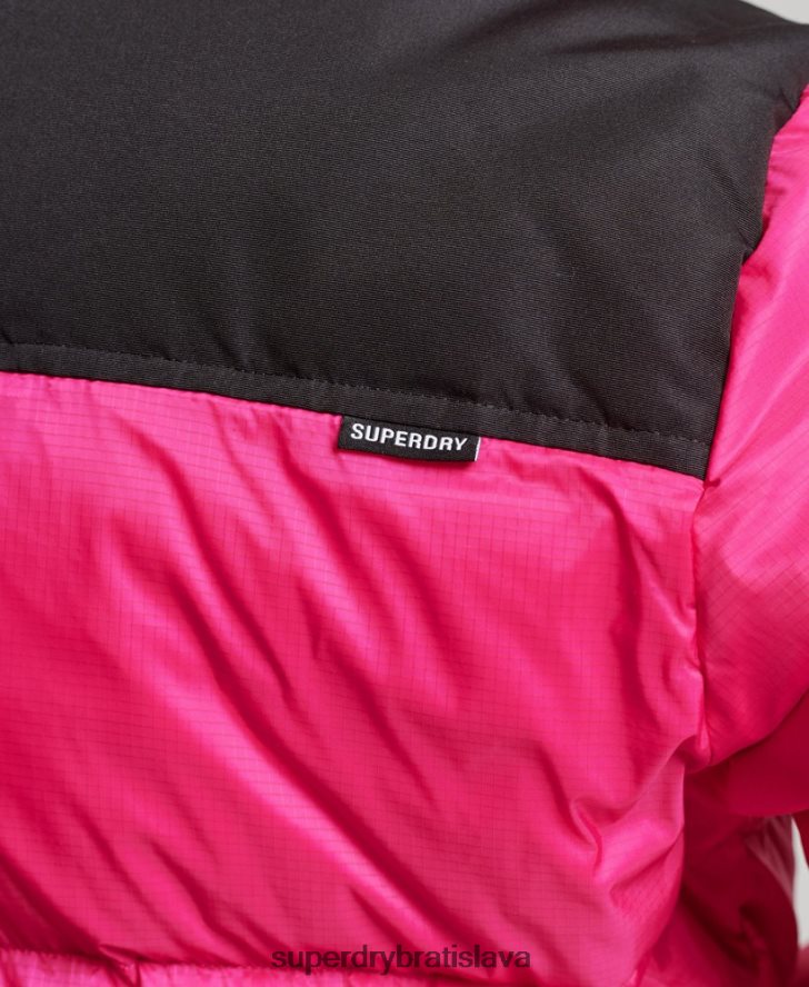 Superdry ženy športová bunda s kódom 6B4ZTR5491 oblečenie Ružová